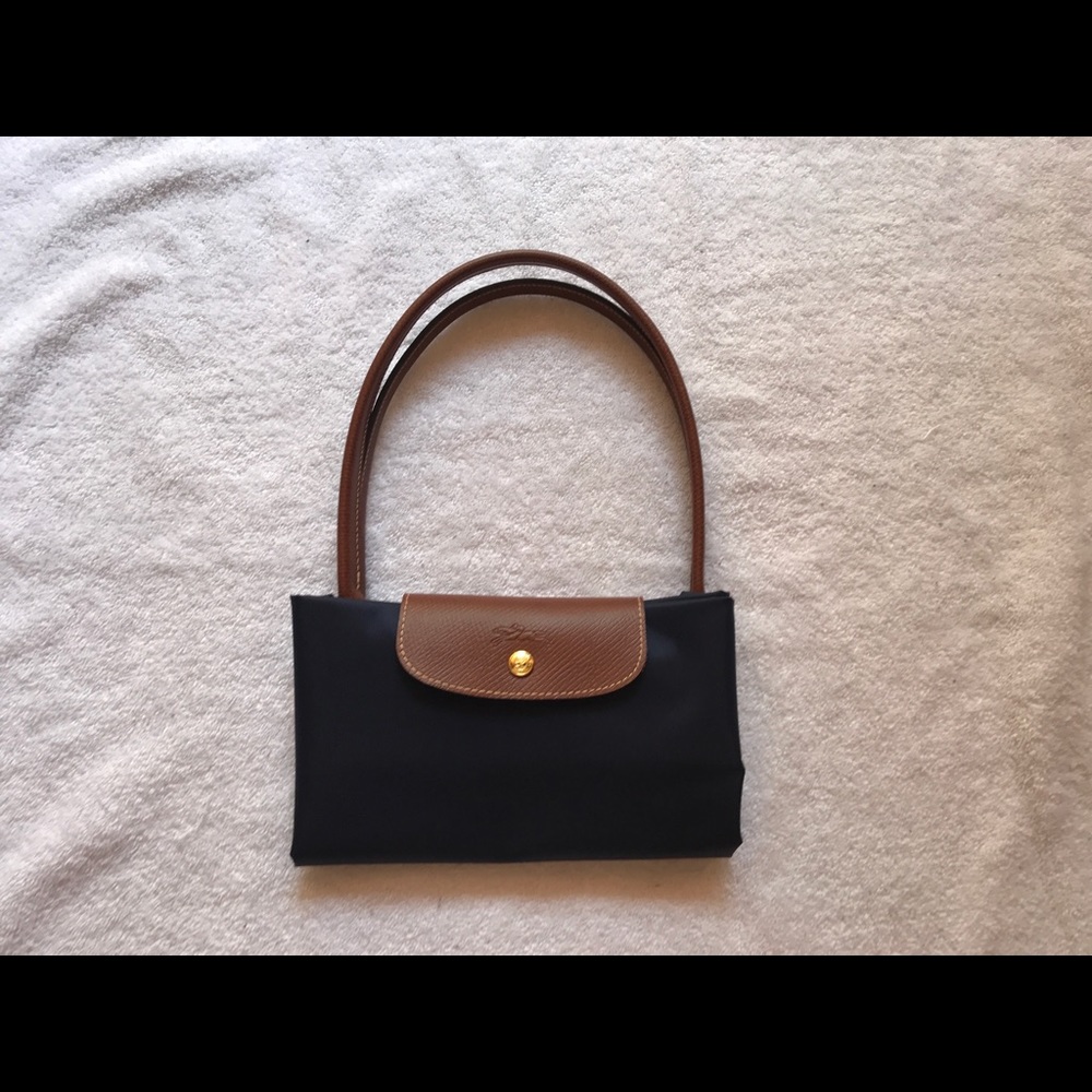 Longchamp Le Pliage Large Tote Navy New - Picture 7 of 8
